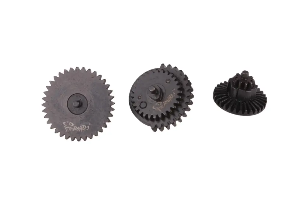 Set CNC Steel Gears Super High Speed 12:1