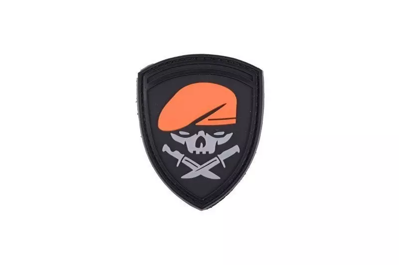 3D Patch – Skull + Knives