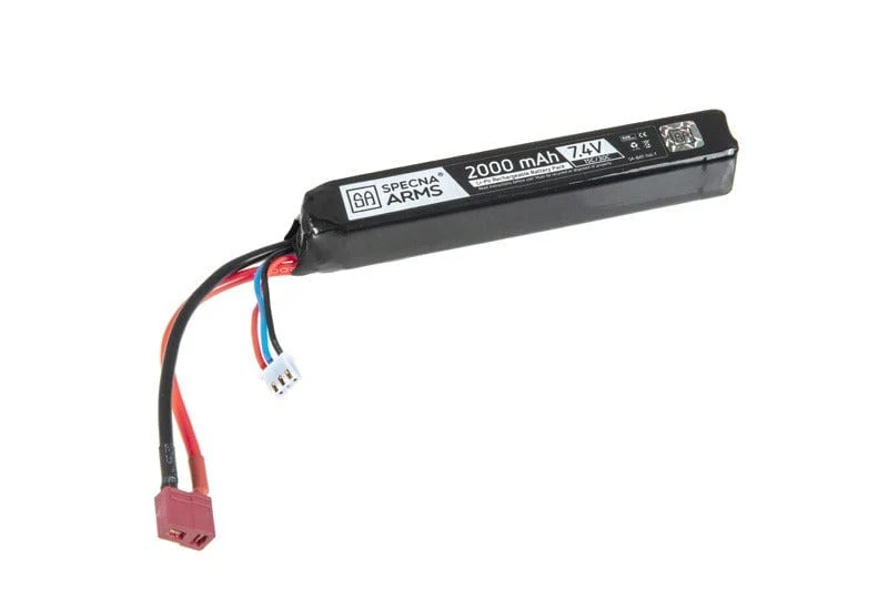 LiPo 7.4V 2000mAh accu 15C / 30C  – T-Connect (Deans)