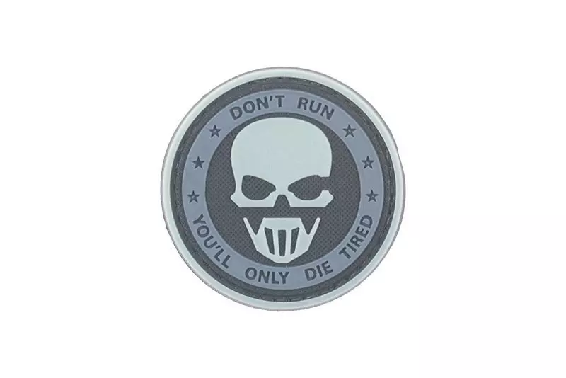 3D Patch – Dont run you only die tired