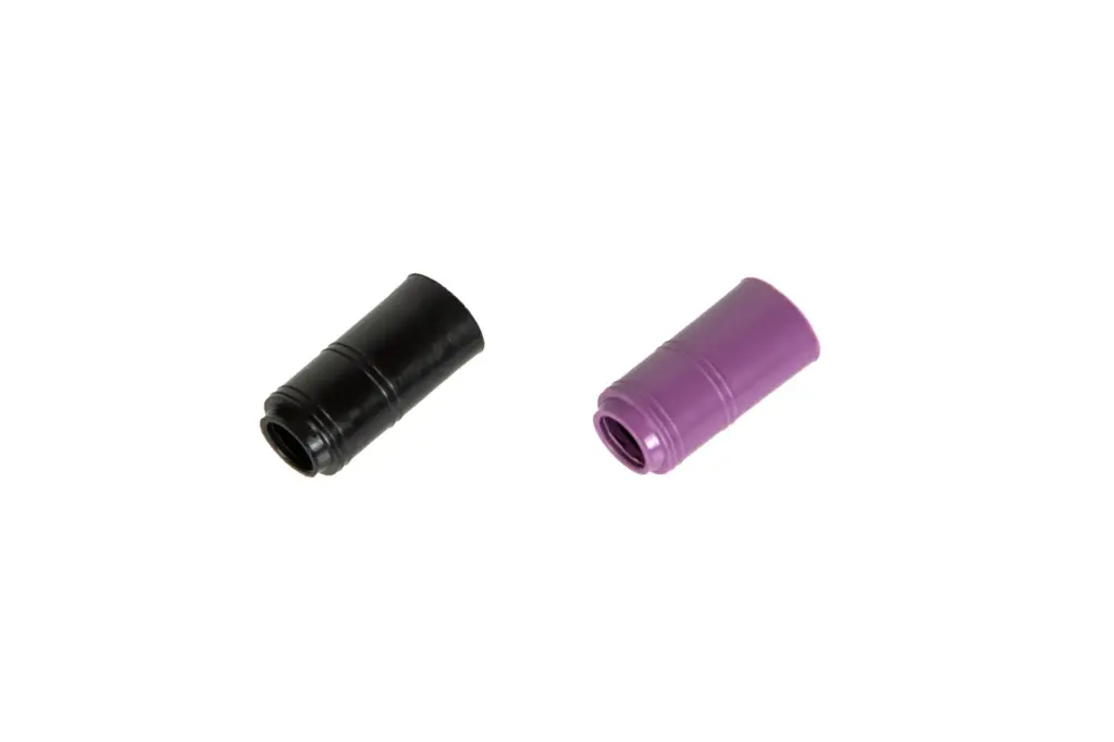 Set van 2 MEC Hop Up Rubber – Zwart + Paars (AEG)