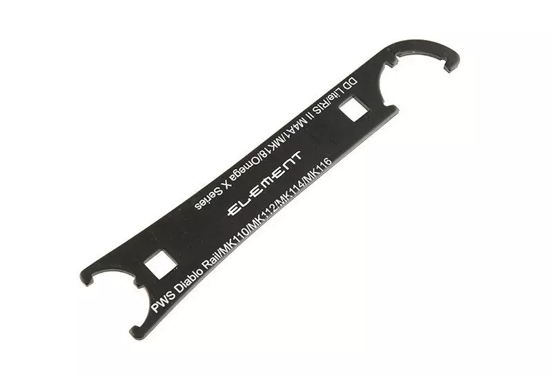 Stalen Airsoft Barrel Nut Wrench voor M4/M16